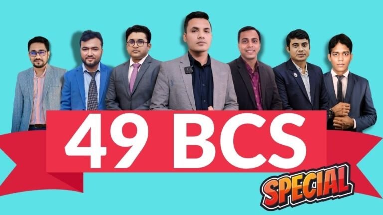 BCS prepration month 1